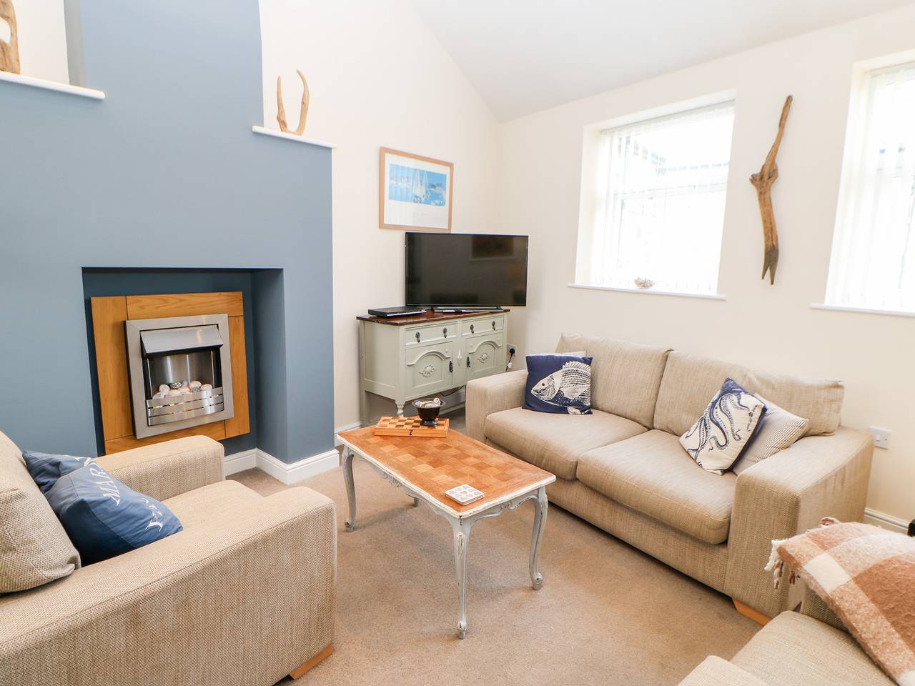 Entire apartment, Driftwood Apartment in Amble, Northumberland