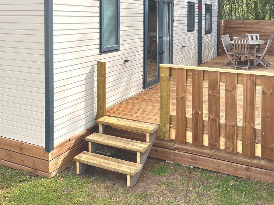 La Dune de Normandie - Mobilheim 6 personen - 3 Zimmer in Merville-Franceville-Plage, Caen und Umgebung