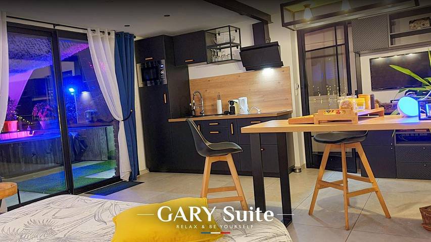 Appartement de vacances pour 3 personnes, avec jardin et jacuzzi