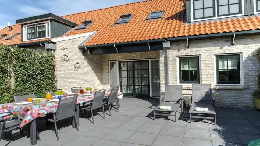 Ferienhaus für 7 Personen, mit Garten, mit Haustier