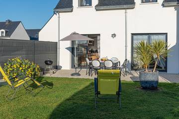 Gîte pour 6 personnes, avec jardin et terrasse à Plouharnel