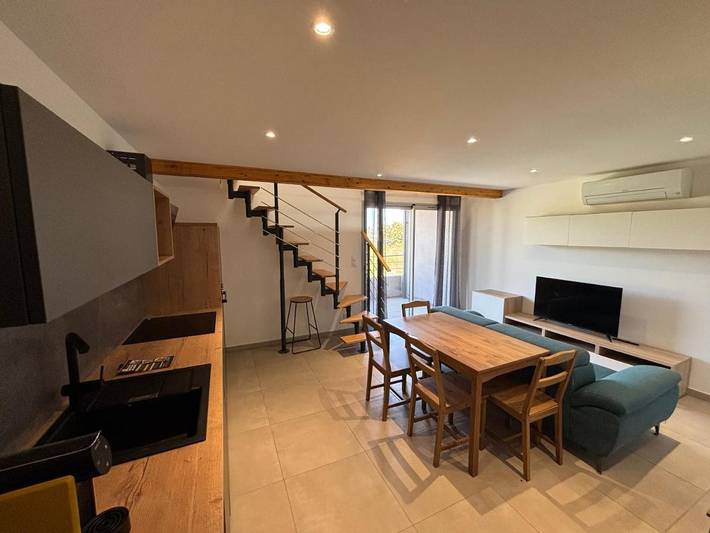 Appartement de vacances pour 3 personnes, avec balcon