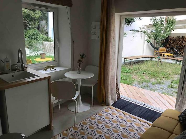 Maison de vacances pour 2 personnes, avec jardin