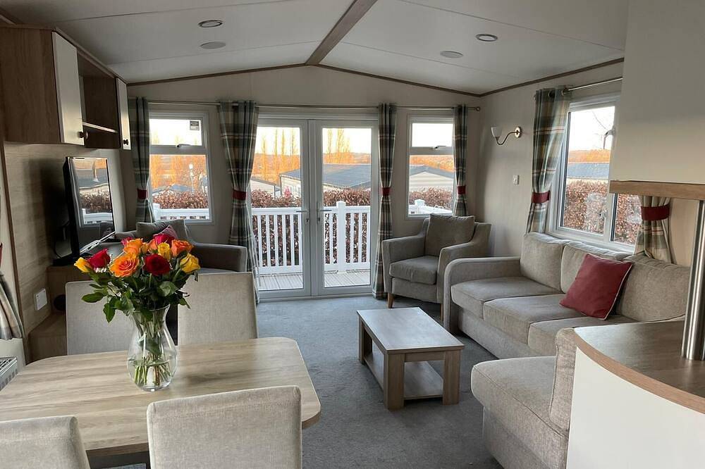 Arum dog friendly caravan on Rockley Park, Poole in Poole, Poole Harbour