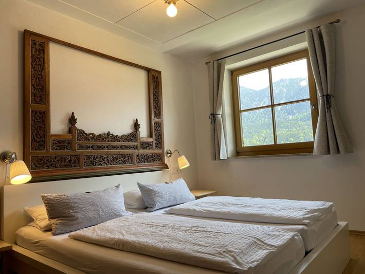 Ferienwohnung für 4 Personen, mit Balkon und Garten in Wallgau - 3
