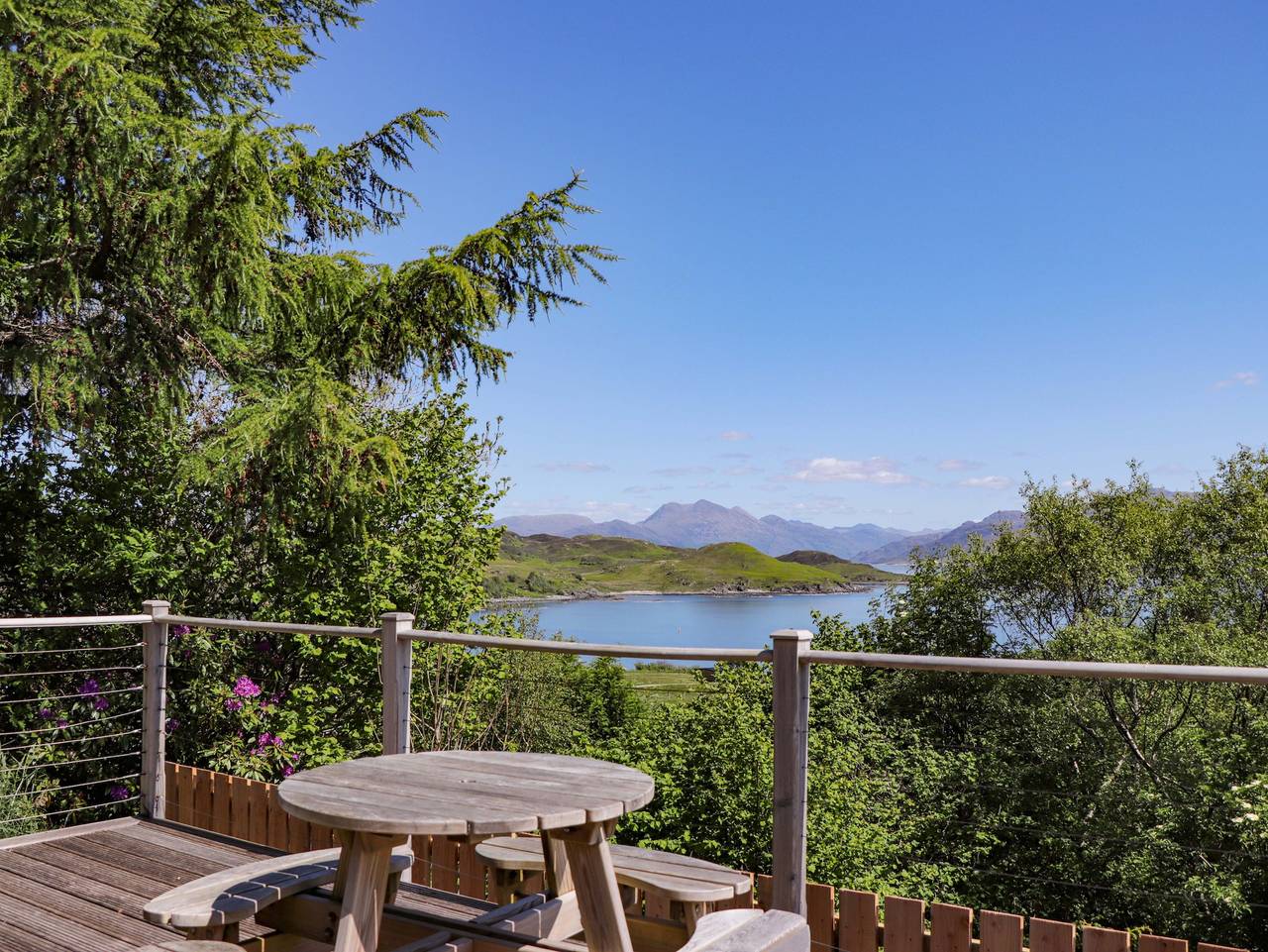 Cottage für 6 Personen mit Garten in Loch Hourn, Highlands