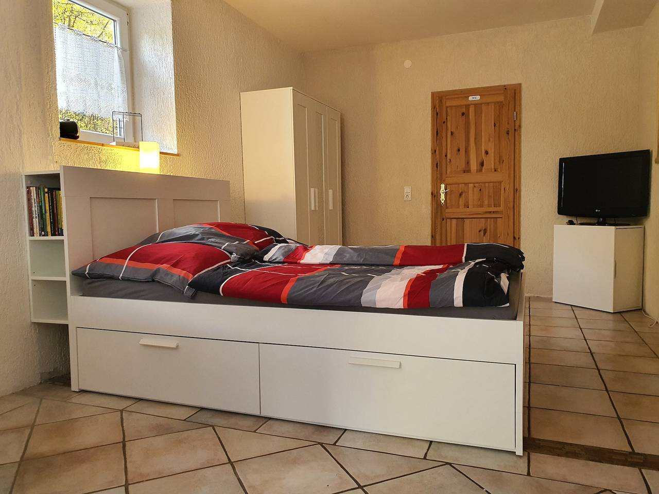 Ganzes Studio, Einzimmerwohnung "Belroki Ranch" mit Sauna, Terrasse und Garten in Waldeck, Waldecker Land