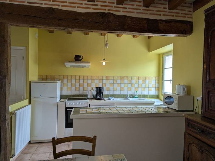 Ruhige Unterkunft bei Orleans, Haustiere erlaubt, Terrasse und Garten in Vennecy, Loire-Tal