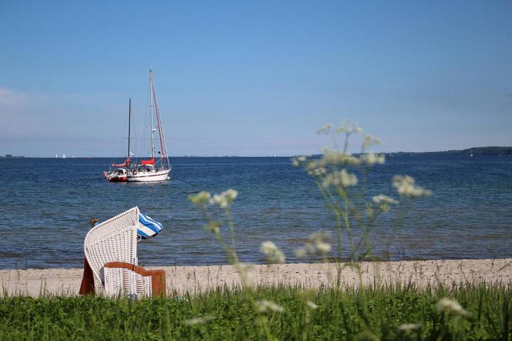 Ferienwohnung für 4 Personen, mit Garten und Sauna in Glücksburg