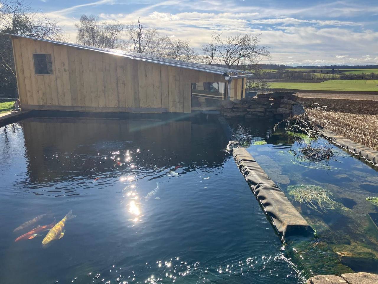 Maison de Vacances 'Gîte Du Poisson Rouge' avec Terrasse Privée et grand terrain in Molamboz, Jura
