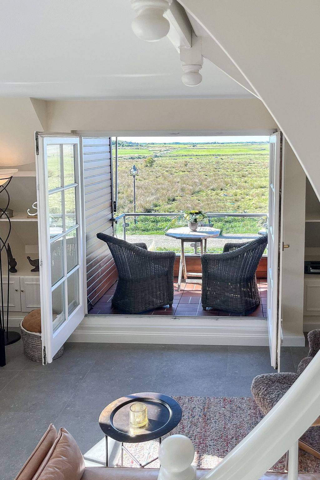 Ganze Wohnung, Apartment mit Meerblick, Parkplatz, Balkon und Internet - 1 km zum Strand in Sylt-Ost, Sylt (Gemeinde)