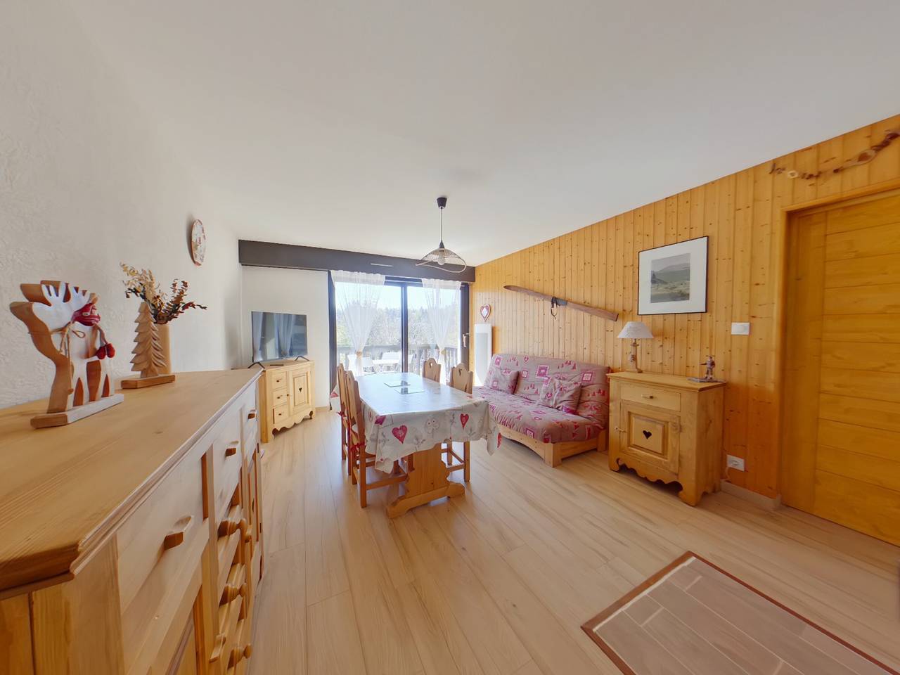 Appartement entier, Charmant appartement - 4 pers. in Les Rousses, Parc naturel régional du Haut-Jura