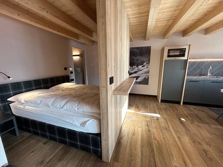 Ganzes Studio, Studio „2 Monolocale“ mit Bergblick, Balkon und Wlan in Livigno, Nationalpark Stilfser Joch
