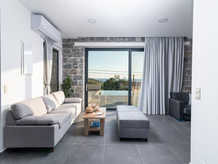 Ferienhaus für 6 Personen, mit Balkon und Terrasse sowie Garten und Pool in Pitsidia - 4
