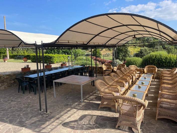 Gîte pour 3 personnes, avec vue ainsi que jardin et piscine, animaux acceptés dans Montemassi - 2
