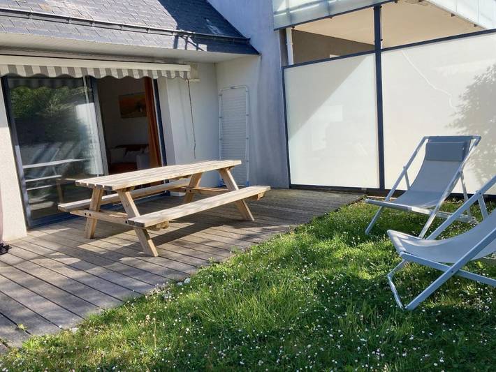 Gîte pour 4 personnes, avec Terrasse et Jardin dans Casino de Carnac
