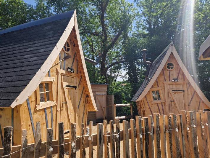 Maison de campagne pour 4 personnes, avec vue et jardin