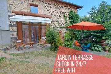 Gîte pour 4 personnes, avec terrasse, animaux acceptés à Châtel-Guyon