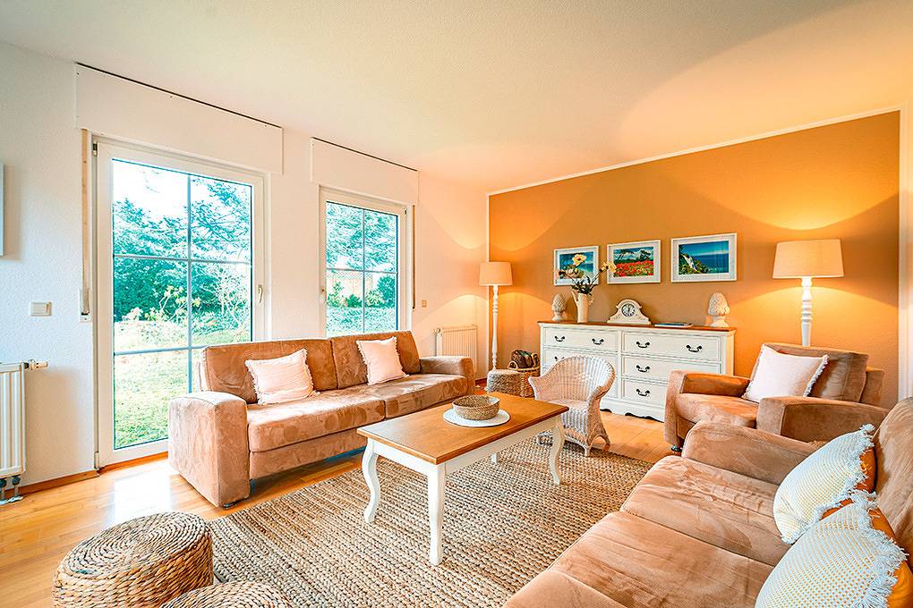 Ganze Ferienwohnung, D 120.014 - Haus Marina, Fewo Eg in Ostseebad Glowe, Glowe