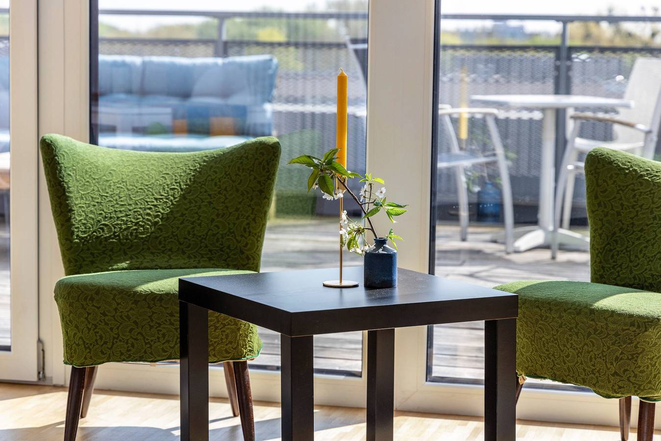 Studio entier, Studio « Appartement Ihmeblick » avec vue sur la montagne, terrasse privée et Wi-Fi in Hannover Mitte, Hanovre