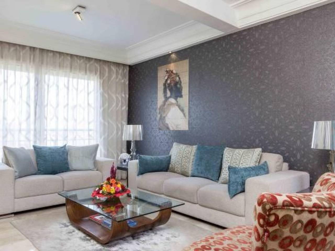 Appartamento intero, Wohnung mit Dachterrasse in Casablanca, Grand Casablanca region