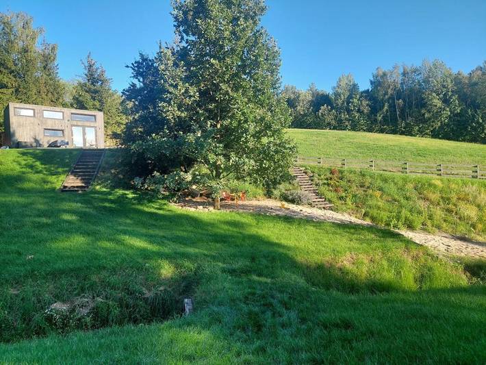 Camping für 6 Personen, mit Seeblick und Ausblick sowie Garten und Terrasse, mit Haustier in Ermland-Masuren