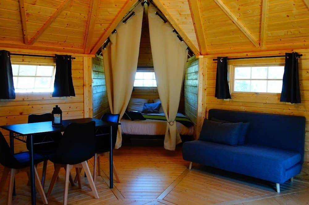 Chalet 3 étoiles - Piscine in Bizanet, Mittelmeerküste (Frankreich)