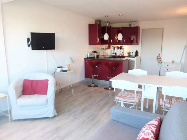 Appartement entier, Appt pour 4 pers dans résidence avec piscine at plage à pied proche St Tropez in Port Cogolin, Gassin