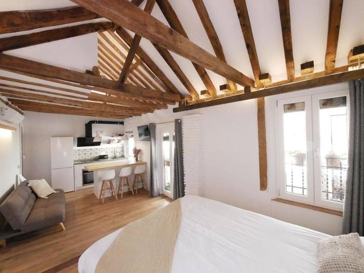 Casa de vacaciones para 5 personas, con vistas y balcón en Granada
