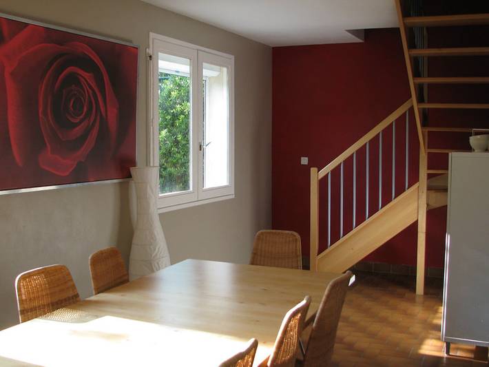 Gîte pour 6 personnes, avec jardin