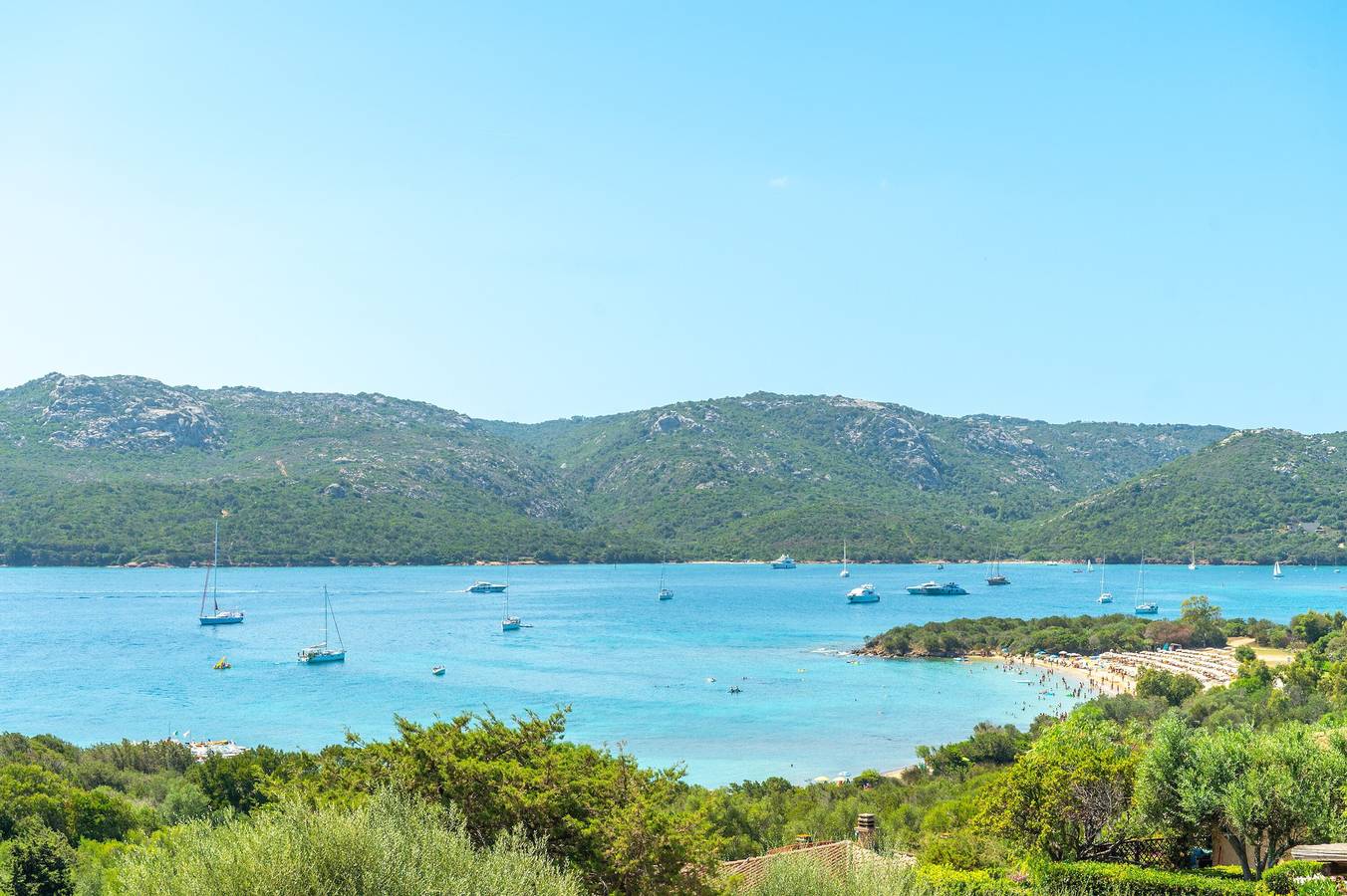 Ganze Wohnung, Ferienwohnung 'Relax Porto Mannu' mit Meerblick, Wi-Fi und Klimaanlage in Capo d'Orso, Palau (Sardinien)