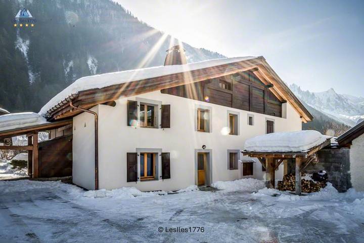 Willa dla 10 osób, z Balkon i Taras oraz Ogród i Basen w Chamonix-Mont-Blanc