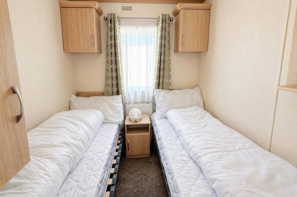 8 berth caravan at Orchards Haven in Clacton-on-Sea, Essex in Point Clear, St Osyth