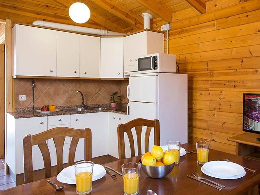 Camping Bonterra Resort - Chalet 4 persons - Melia wooden chalet in Benicassim, Costa del Azahar