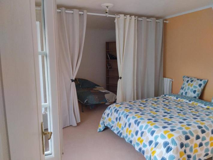 Maison d’hôte pour 4 personnes, avec jardin et vue à Saint-Marcel (Indre)