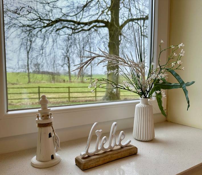 Ferienwohnung für 4 Personen, mit Terrasse und Garten sowie Ausblick in Rieseby - 2