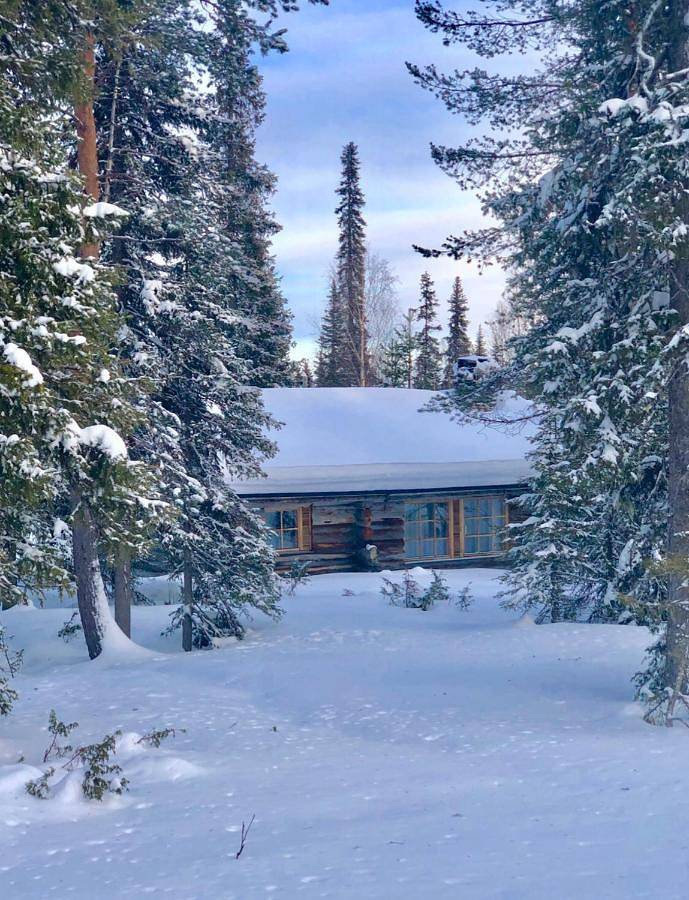 Chalet pour 4 personnes, avec vue ainsi que sauna et jardin en Finlande