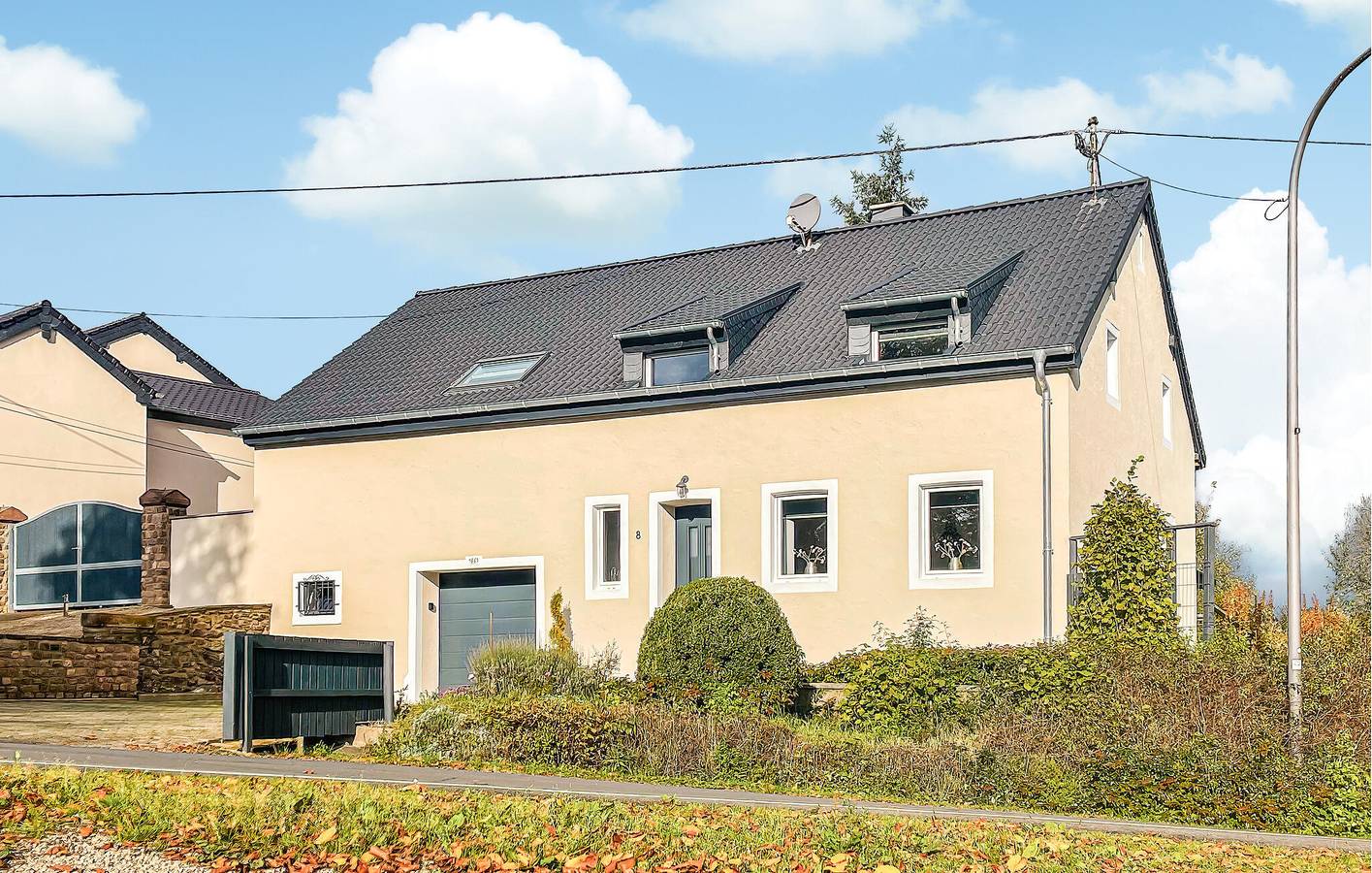 Appartement vue jardin avec vue panoramique sur le centre ville in Nimsreuland, Arrondissement d'Eifel-Bitburg-Prüm