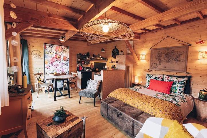 Gîte pour 2 personnes, avec jacuzzi