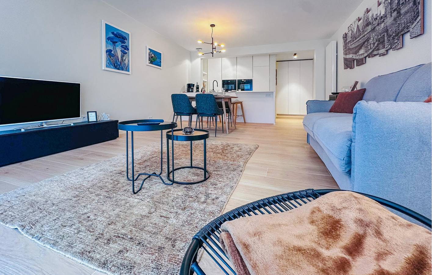 Apartamento vacacional entero, Apartamento de vacaciones para 2 personas con terraza in Ciudad de Ostende, Ostende