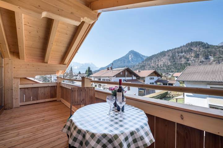 Ferienwohnung für 5 Personen, mit Balkon und Garten in Farchant - 3