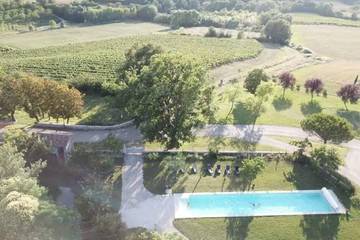Château pour 18 personnes, avec sauna et jardin dans le Gers