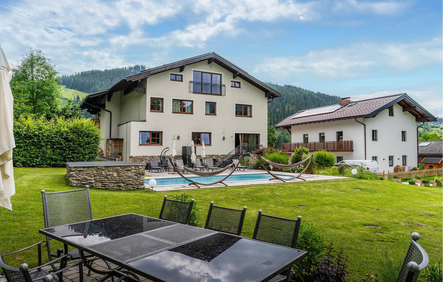 Apartamento vacacional entero, Apartamento de vacaciones para 4 personas con piscina in Wagrain, Ski Amadé