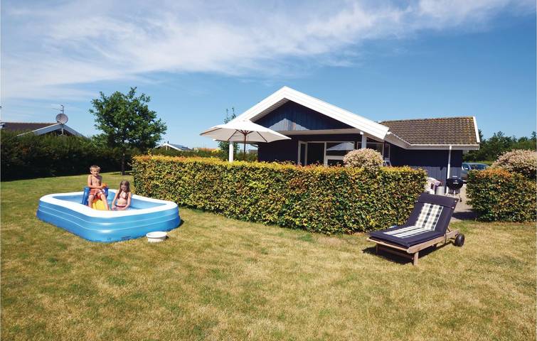Ferienhaus für 6 Personen, mit Terrasse und Garten in Hasmark Strand