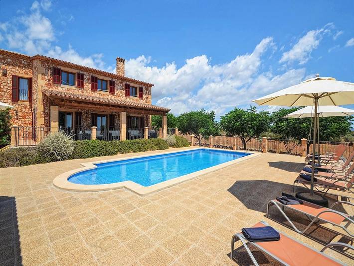 Finca für 10 Personen, mit Garten und Pool, mit Haustier in Biniagual