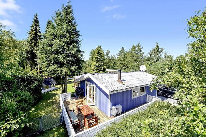 Ferienhaus für 6 Personen, mit Sauna und Terrasse sowie Garten, kinderfreundlich