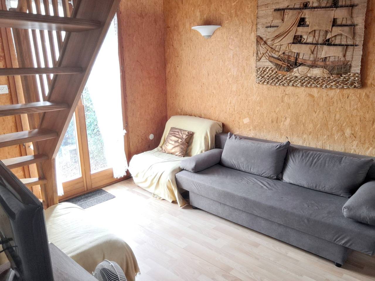 Chalet confortable à Giffaumont-Champaubert avec terrasse in Lac de Der-Chantecoq (Giffaumont-Champaubert), Giffaumont-Champaubert