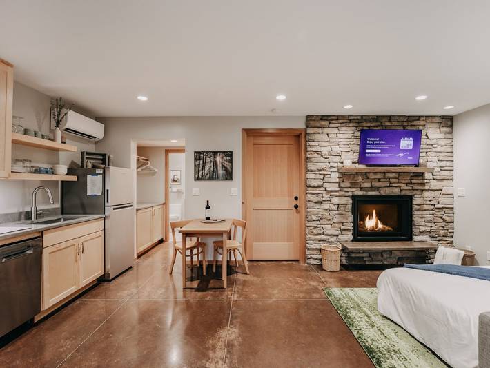 Ganze Wohnung, Studio-Wohnung "08Mbr" mit privatem Parkplatz in Glacier, Mount Baker-Snoqualmie Nationalwald