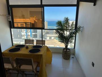 Gîte pour 3 personnes, avec balcon et vue dans Mehdia