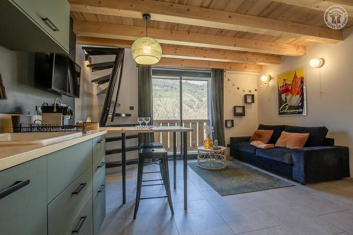 Gîte pour 2 personnes, avec Terrasse à Bourg-Saint-Maurice